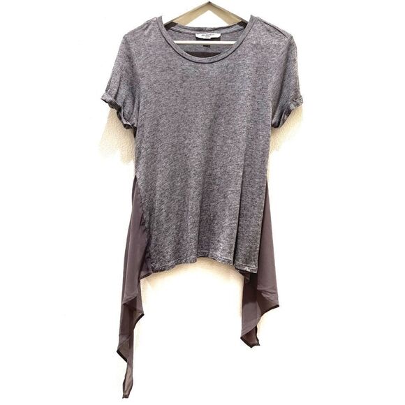 Y2K All Saints Gray Yato Knot Front T Shirt Small Graphic Tee - Picture 12 of 12